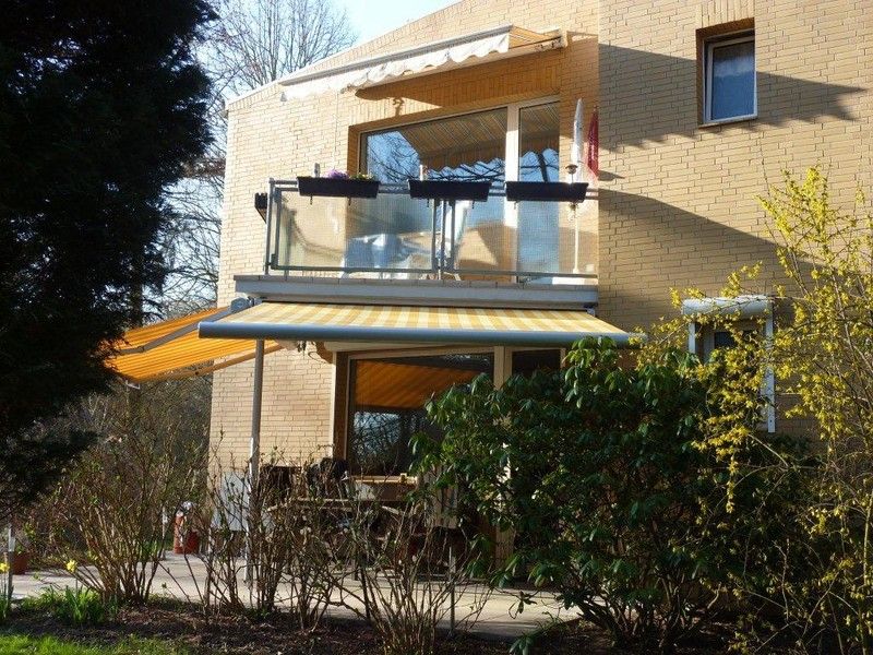 Montage einer Markise in Hamburg Altona